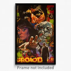 Brazilian Movie Poster - Gloomy Hold (Brazil Psychedelic Art Retro Film Print)