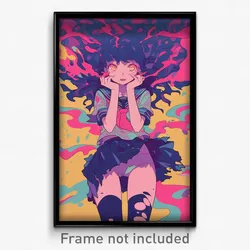 Anime Art Poster - Girl Feeling Cruelty Wearing Fancy Torn Pants (Print)