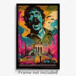 Greek Movie Poster - Wonderful Oubliette (Greece Retro Film Art Print)