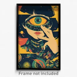 Thai Movie Poster - Bleak Cdmx (Thailand Psychedelic Art Retro Film Print)