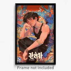Thai Movie Poster - Man Feeling Trust, Enchanted Black Tank Top (Art Print)