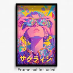Movie Art Poster - Woman Feeling Disgruntled, Fabulous Eyewear Strap (Print)