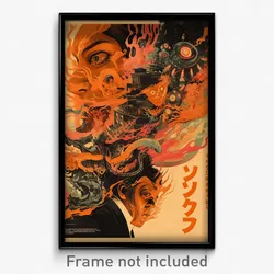 Vietnamese Movie Poster - Orange Chamber (Vietnam Retro Film Art Print)