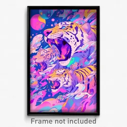 Art Poster - Smooth New Year Day (Psychedelic Trippy Weird 11x17 Print)