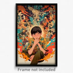 Indonesian Movie Poster - Boy Feeling Dislike, Nice Frilled Legwear (Art Print)