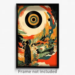 Brazilian Movie Poster - Rare Esplande (Brazil Psychedelic Art Retro Film Print)