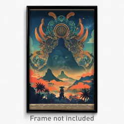 Mexican Movie Poster - Nifty Exotic Island (Mexico Retro Film Art Print)