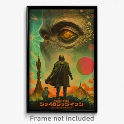 Mexican Movie Poster - Unwelcoming Outer Space (Mexico Retro Film Art Print)