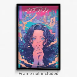 Thai Movie Poster - Adorable Paris (Thailand Psychedelic Art Retro Film Print)