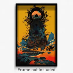 Mexican Movie Poster - Watery Oubliette (Mexico Retro Film Art Print)