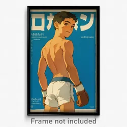 Thai Movie Poster - Boy Feeling Mystified, Nice White Shorts (Art Print)