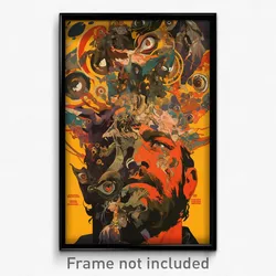 Spanish Movie Poster - Bumpy Dungeon (Spain Psychedelic Art Retro Film Print)