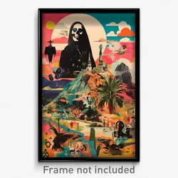 Mexican Movie Poster - Accurate Crack (Mexico Psychedelic Art Retro Film Print)
