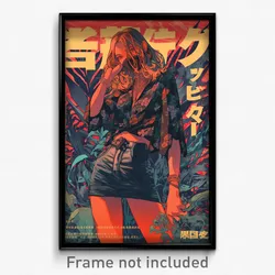 Chinese Movie Poster - Woman Feeling Apprehension, Glaring Mismatched (Print)