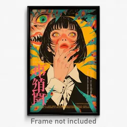 Chinese Movie Poster - Woman Feeling Alarm, Well Off Collared Jacket (Art Print)