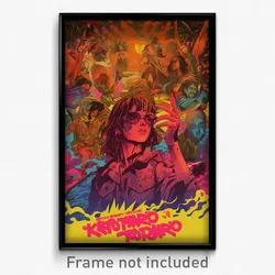 Brazilian Movie Poster - Girl Feeling Submissive, Ragged Baggy Clothes (Print)
