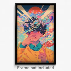 Movie Art Poster - Boy Feeling Self Critical, Dramatic Beige Sweater (Print)