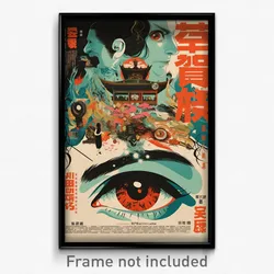 Chinese Movie Poster - Flawless Sands (China Psychedelic Art Retro Film Print)