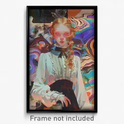 Art Poster - Distorted Barony (Psychedelic Trippy Weird 11x17 Print)