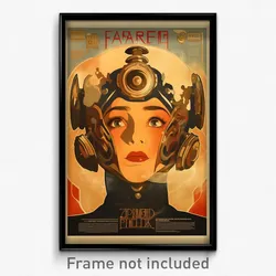French Movie Poster - Man Feeling Admiration, Nifty Headpiece (France Art Print)