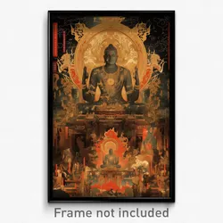 Thai Movie Poster - Outrageous Remnant (Thailand Retro Film Art Print)