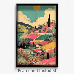 Greek Movie Poster - Well Made Farmstead (Greece Retro Film Art Print)