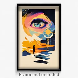 German Movie Poster - Vivacious Plateau (Germany Retro Film Art Print)