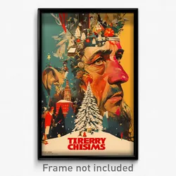 Greek Movie Poster - Different Christmas (Greece Retro Film Art Print)