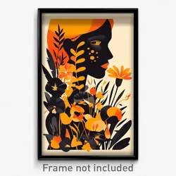 German Movie Poster - Made Up Spring (Germany Psychedelic Art Retro Film Print)