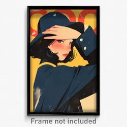 Spanish Movie Poster - Woman Feeling Empathy, Advanced Kigurumi (Art Print)