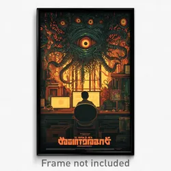 Thai Movie Poster - Hidden Classroom (Thailand Psychedelic Art Retro Film Print)