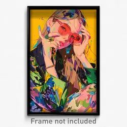 Art Poster - Elaborate Spring (Psychedelic Trippy Weird 11x17 Print)