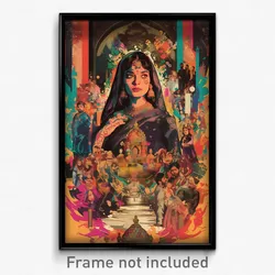 Bollywood Movie Poster - Lavish Shelter (India Retro Hindi Film Art Print)