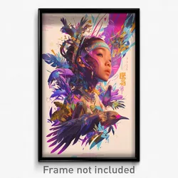 Thai Movie Poster - Girl Feeling Schadenfreude, Magnificent Headband (Art Print)