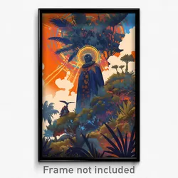 Brazilian Movie Poster - Upbeat Wetland (Brazil Retro Film Art Print)
