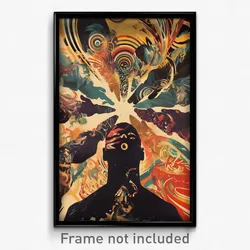 Brazilian Movie Poster - Energetic Chamber (Brazil Retro Film Art Print)