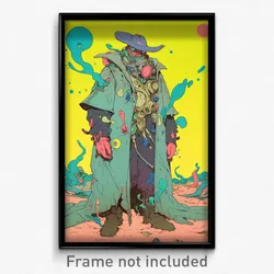 Art Poster - Rubbery Cobbler (Psychedelic Trippy Weird 11x17 Print)