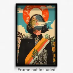 German Movie Poster - Woman Feeling Indifference, Spectacular Sash (Art Print)