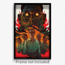 Indonesian Movie Poster - Frightening Commune (Indonesia Retro Film Art Print)