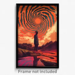 Bollywood Movie Poster - Warm Hollow (India Retro Hindi Film Art Print)