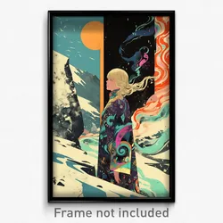 Icelandic Movie Poster - Thick Door Knob (Iceland Retro Film Art Print)