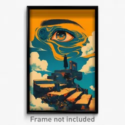 Greek Movie Poster - Simple Marketplace (Greece Retro Film Art Print)