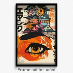 Japanese Movie Poster - Strange Cottage (Japan Psychedelic Art Retro Film Print)