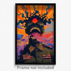 Thai Movie Poster - Agitated Trenches (Thailand Retro Film Art Print)