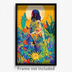 Mexican Movie Poster - Admired Glade (Mexico Psychedelic Art Retro Film Print)