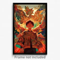 Indonesian Movie Poster - Boy Feeling Vicious, Superb Feather Trimmed Sleeves