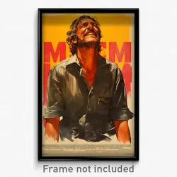 Mexican Movie Poster - Man Feeling Shameless, Stylish Collared Shirt (Art Print)