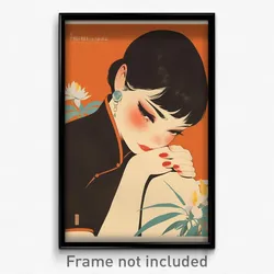 Vietnamese Movie Poster - Girl Feeling Self Loathing, Flamboyant Tail Ornament