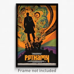 Russian Movie Poster - Man Feeling Rash, Glaring Lace Trimmed Legwear (Print)