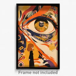 Spanish Movie Poster - Accurate Turn (Spain Psychedelic Art Retro Film Print)